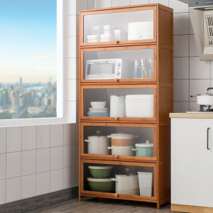 DIHUANTUO | Multipurpose Kitchen Rack With Door