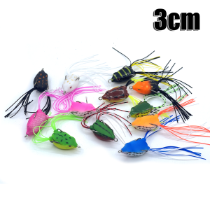 ANH F42 3cm 4g / 5g Mini Soft Frog Lures Katak Bait Haruan Fishing Katak Kecil