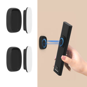 2pcs Install remote control with magnetic suction hook strong adhesive suction cup wall mounted TV air conditioning remote co