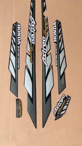 Striping Stiker Honda Astrea Grand 92 93 Abu Lis Silver Biru Fullset