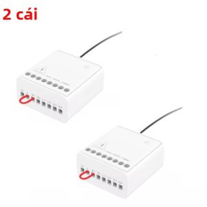 Aqara | Mô-đun Điều Khiển Hai Chiều Aqara Công Tắc Rơle Không Dây Bộ Điều Khiển Nhà Thông Minh Zigbee Hoạt Động Với Ứng Dụng Mi Home Homekit APP EU Plug