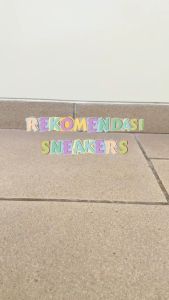 Cani \"Free Box\" Onit Sepatu Sneakers Wanita Fashion Korean Shoes Kasual 9241