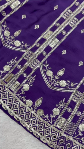 [PRE-ORDER 15 DAYS] READYMADE EMBROIDERED GEORGETTE PAKISTANI PLAZZO SUIT {ETA:2026-12-31}