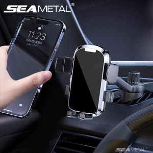 Semetal cửa sổ bên xe móc cơ sở giá để điện thoại Air Vent điện thoại di động khung điều hướng chống thả Giá điện thoại cho ô-tô chủ
