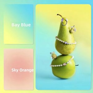 Double-Sided Photography Gradient Background Paper Food Beauty Makeup Photography Props Matte Milk Tea Morandi Scene Decoration