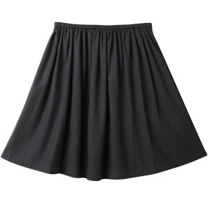SOLWEIGE | Cool and Heavyweight Tencel Casual A-line Skirt