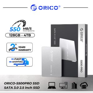 Orico SATA เอสเอสดี2.5นิ้ว256GB 512GB 1TB 2TB 550MB/S ฮาร์ดไดรฟ์ SSD SATA แบบอินเทอร์นอลดิสก์แบบแข็ง