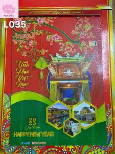 ( Mua Lịch Tặng Lịch) Bộ lịch Bính Ngọ 2026 - Lịch Bloc Siêu Cực Đại (25x35cm) - chủ đề  Nghênh Xuân - L019