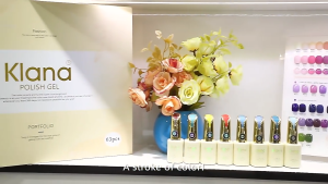 Klana Gel Polish Set High-end 15ML Bottle High Quality NaiL Gel Polish with Top Coat Base Coat & Matte Coat Free Color Chart Non-Toxic Long Lasting Easy Soak Highly Pigmented Glossy for Salon & Nail Designer With Color Chart Board