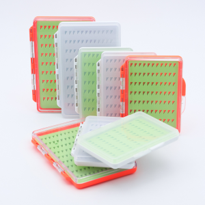 1pc Micro Flies and Midges Nymph Slim Fly Box with Foam Fly Fishing Lure Box Storage Box Case Pesca Fishing Tackle
