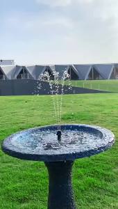Aideepen | Solar Fountain Pump 150L/h DIY Fountain Pump Floating Solar Panel Bird Baths Water Fountain For Garden Outdoor Water Pool Decor