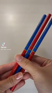 Pensil Merah Biru Kecil Pensil pola Kain Ukuran Kecil Pensil Tukang Jahit Penanda Kain