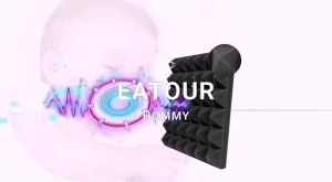 SMADUCT 25*25*5cm Acoustic Foam Panels-Sound Proof Foam PanelsFireproof&High Density Soundproof Foam Panels Work for WallSoundproofing Wedges for Studio & Office Decreasing Noise and Echoes sound proofing foam wall