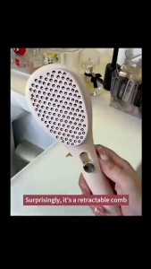 Self-Cleaning Anti-Static Massage Comb Magic Retractable Comb Self Cleaning Hair Brush Lifting Self Cleaning Hairbrush