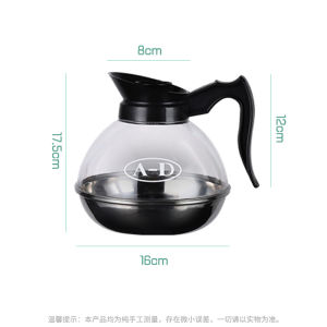 กาต้มกาแฟสแตนเลสแบบสองหัว พร้อมฉนวนกันความร้อนสำหรับใช้ในเชิงพาณิชย์ เครื่องชงกาแฟแบบอเมริกัน พร้อมตัวกรองแบบดริป