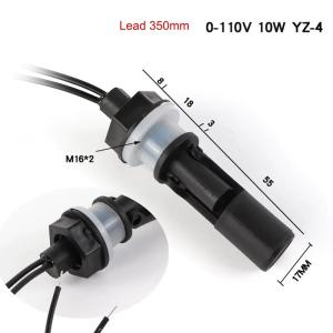 EELHOE | Horizontal Float Sensor Switch Side Mount Corrosion Resistant Water Level Controller for Swimming Pool Home Plumbing System