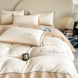 Student Dormitory Bedding Set Luxury Eight-Piece Cotton Duvet Cover And Pillowcases Bedding Sheets Quilt Core for Comfortable Sleep