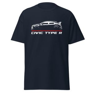 Honda | Honda Mens and Womens T-shirt Civic Type R Summer New Motorcycle Tee Racing Short-sleeved Spring Cycling Off-road Top