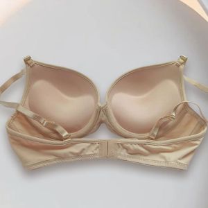 Womens Push Up Bra Deep V Plunge Underwire T-Shirt Bra Lift Support for Women Add One Cup