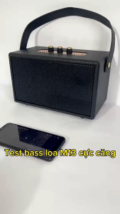 Loa Bluetooth M13 BOOMBOX 4 Di Động Công Suất Lớn Nghe Nhạc Hay Có Giá Đỡ Có Đèn LED