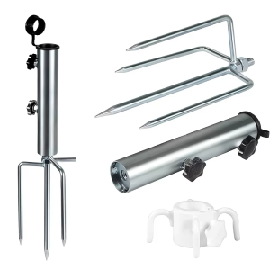 Outdoor umbrella plug bracket Portable ground plug camping tent frame for outdoor garden courtyard beach