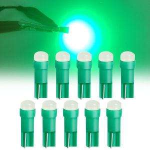 10 Chiếc T5 LED Đèn Nội Thất Ô Tô Đa Năng W1.2W W3W Cửa Bên Đọc Sách Mái Vòm Bật Đèn Tín Hiệu Tự Động Phụ Kiện Cho Xe