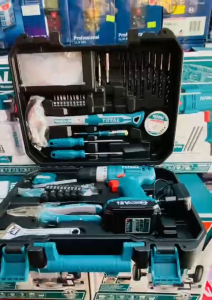 TOTAL BỘ COMBO MÁY KHOAN PIN 12V VÀ 127 MÓN PHỤ KIỆN TOTAL CHÍNH HÃNG THKTHP11272 (1 PIN + 1 ĐẾ SẠC)