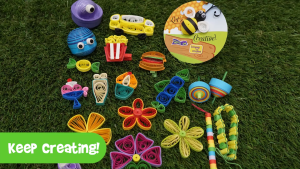 Quill On World of Paper Quilling with Electric Quilling Tool | Paper Quilling Kit | Crafts for Girls Ages 8-12 | Craft Kit for Kids 10-12 | Birthday Gift for 89101112 Year Old Girls and Boys