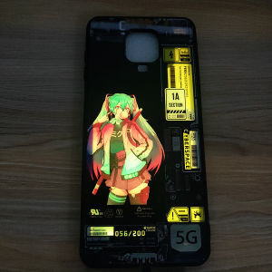 เคสโทรศัพท์ไฟ LED สำหรับ Xiaomi Mi 12 12T 11 Lite เคสเรืองแสงลายอะนิเมะพิเศษสำหรับ X4 X3 Poco F3 F4 GT Redmi Note10 Pro เกม K40