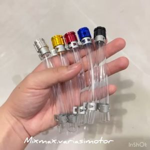 SELANG MINYAK REM CNC PREMIUM / SELANG FLUID TUBE SUGES SELANG RESERVOIR PENGGANTI TABUNG MINYAK REM VIXION CBR NINJA R15 SATRIA FU UNIVERSAL SELANG SUGEST VARIASI