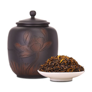 DIANPINHAO | Aged Lotus Fragrance Ripe Pu-erh Tea Loose Tea Premium Grade