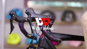 WEST BIKING Professional Bicycle Handlebar Strap Anti Vibration Non Slip Cycling Bar Tape with 2 Bar Plugs for Road MTB Bike