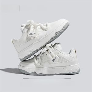 Mens Casual Sport Shoes Thick Bottom Leisure Sports Shoes Low Top Synthetic Leather Upgraded Version of Spring Summer New