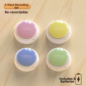 VOA | Voice Recording Interactive Pet Button Toy