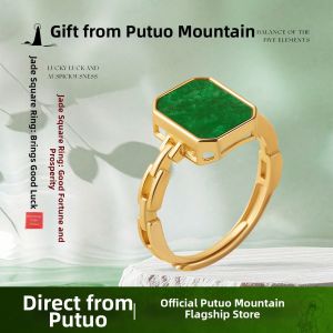 PUTUOSHAN | Luxury Personalized Blessing Ring