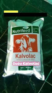 Botol Dot Sapi + Kalvolac Susu Kambing 1kg Original Kalvolak Susu Pengganti Induk Hewan Cempe Pedet