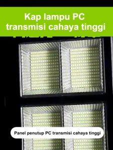 Garansi 10 tahun Lampu tenaga surya LED lampu jalan outdoor tahan air IP67 dinding solar light