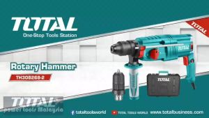 Máy khoan 3 chức năng 800W 26mm Total TH308268-2