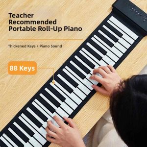 BAQILING | 88-Key Roll-Up Portable Electronic Folding Piano