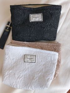 Túi Đựng Đồ Du Lịch Canvas Retro Artistic Grid Túi Đựng Mỹ Phẩm Túi Xách Cầm Tay Kiểu Anh Pháp Đa Năng Túi Đựng Đồ Dùng Cá Nhân