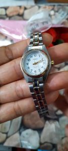Đồng hồ nữ SCRIPT size: 25mm d&acircy th&eacutep kh&ocircng gỉ second hand si nhật- đ&atilde qua sử dụng