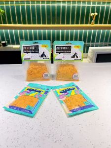 Chà bông gà sấy và chà bông vịt sấy 100gr dành cho chó mèo - T3 PETS SHOP