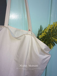 Molin Minimalist Comfortable Large Capacity Embroidered Tote Bag Womens Single Shoulder Bag Fashionable And Versatile Lazy Design