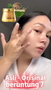 Krim Kolagen Siput 80G: Solusi Wajah Cerah & Lembut