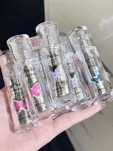 Cappuvini Ice Transparent Mirror Lip Glaze Moisturizing Bubble Natural Long-lasting Waterproof Non-stick Cup Lip Gloss