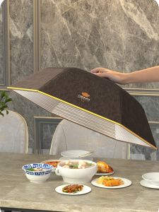 Warmth Retention Table Cover Lid Foldable Food Dust Cover High End Table Meal Cover Net Material from Other Overseas Region