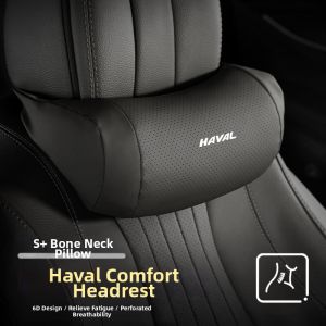 TUSHUGUANG | Car Headrest Neck Pillow and Lumbar Support for Haval H6 Haval Dog Haval H9 Haval God Haval M6 Haval Red Rabbit Haval F7