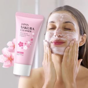 LAIKOU | 2 PCS LAIKOU Japan Sakura Cleanser 50g Deep Cleansing Soften Skin Moisturizing Gentle Facial Wash