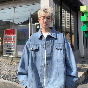 JIARONG | American Retro Stylish Gray Mens Jacket