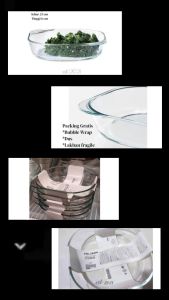 1PCS PIRING OVEN KACA BENING / PIRING SAJI TEBAL PROMO COD GRATIS ONGKIR